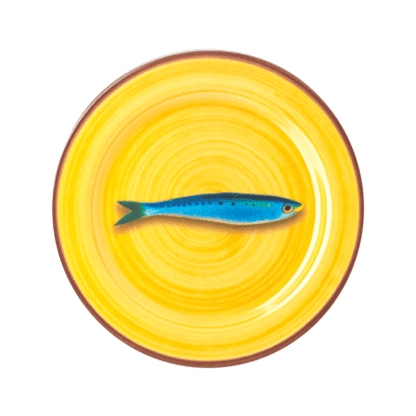 Aimone - Plato Llano Amarillo 27 CM