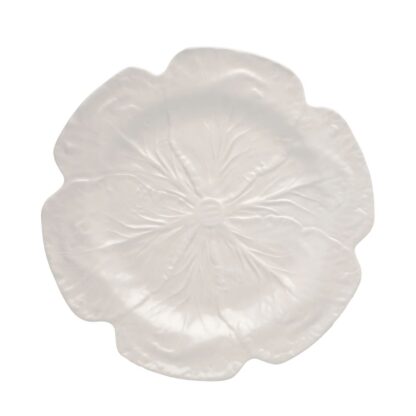 Lechuga - Plato Base Blanco 30.5 CM