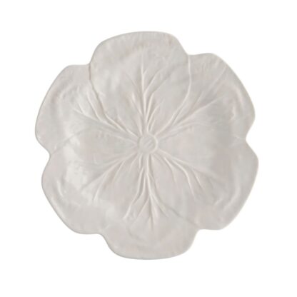Lechuga - Plato Llano Blanco 26.5 CM