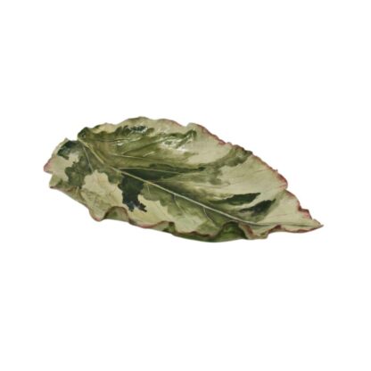 Serving Piece Leaf Watercolor