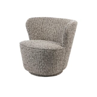 Silla Giratoria con Textura de Terciopelo