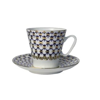 Julia Cobalt - Taza de Cafe con Platillo 80 ml