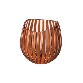 Vista Alegre- Doublé Orange Vase Aguaviva