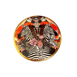 Round Boxe Jungle Porcelain-FC
