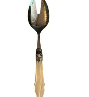 Cuchara De Servir Ensalada Oxford Marfil